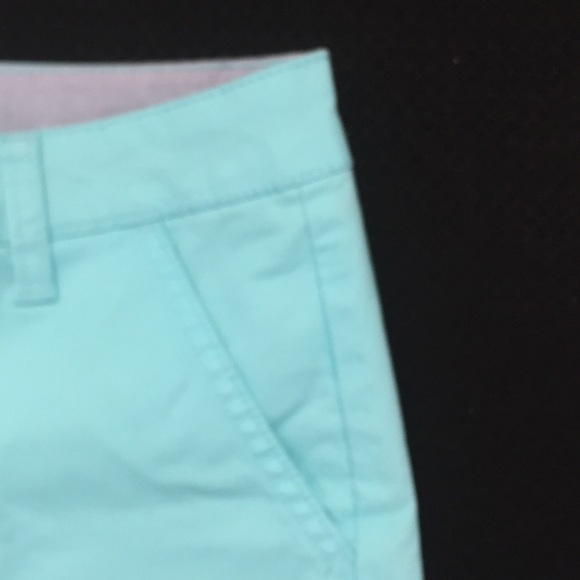 SO Turquoise cotton chino shorts. Sz 9-Small NWOT. - Picture 3 of 6